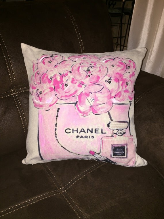 Chanel Decorative Pillow by CECECHICDesign on Etsy