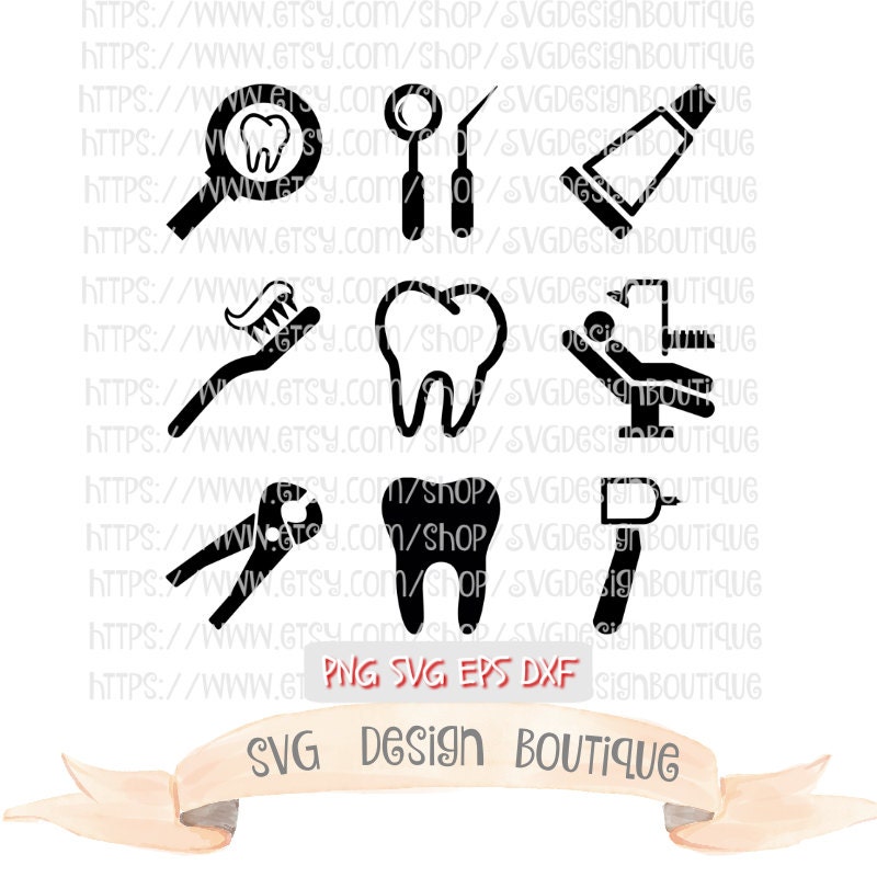 Download Dental Bundle SVG Dental Tools SVG Tooth Svg Dentist