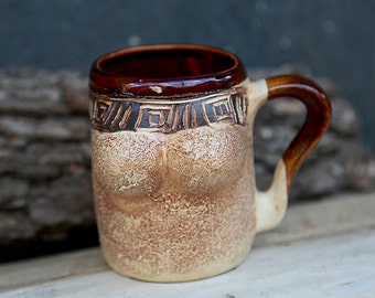 mens gift of men TeaCup coffee cup Coffee Mug tea cup shabby chic cups sexy cup tea Mug Unique Mug Ceramic cup Pottery mug
