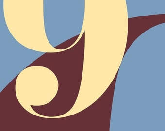 No. 9 Numerical Poster