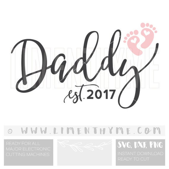 Download Daddy to be SVG / Daddy est cut files cutting files / baby