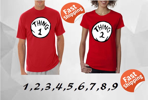 thing one thing two t shirts