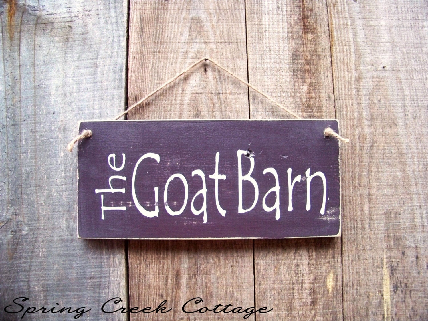 Signs The Goat Barn Handpainted Goat Signs Reclaimed