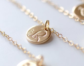 Virgo Necklace, Zodiac Necklace, Gold Virgo Necklace, Zodiac Jewelry, September Birthday Gift, Maiden Virgo Sign, Best Friend Gift, Small