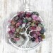 Tree of Life Pendant Watermelon Tourmaline Mixed Multicolor Gemstone Wire Wrap Jewelry Silver Pink Green Colorful Summer Necklace RTS