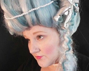 Light Blue Marie Antoinette Wig free shipping
