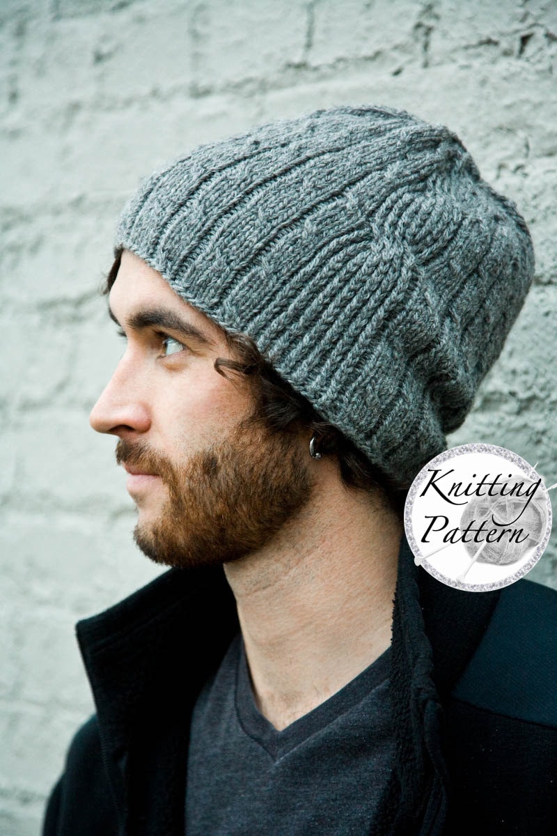 Knitting Pattern for Men's Hat Bartek
