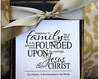 Family Proclamation Print