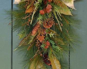 Thanksgiving Christmas and Winter Wreaths by WillowgaleDesigns