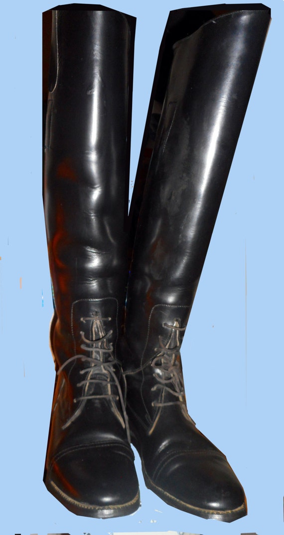 Women's Vintage English riding boots Made in England UK