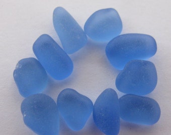 Jewelry Supply, Cornflower Blue, Beach Glass, Sea Glass, Seaglass, Beach Glass Jewelry Supply, Genuine Sea Glass, Glass Jewelry Making