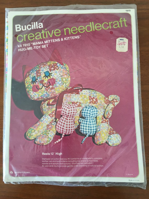 Vintage Bucilla Needlecraft Kit Complete And Unused Craft