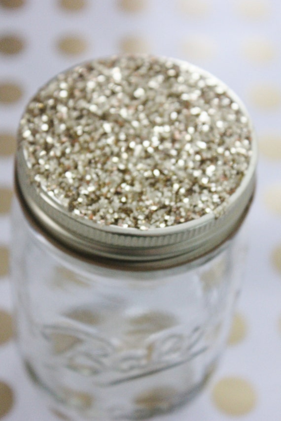 24 GLITTER GOLD MASON Jar Lids Jar Canning Lid Drinking Party
