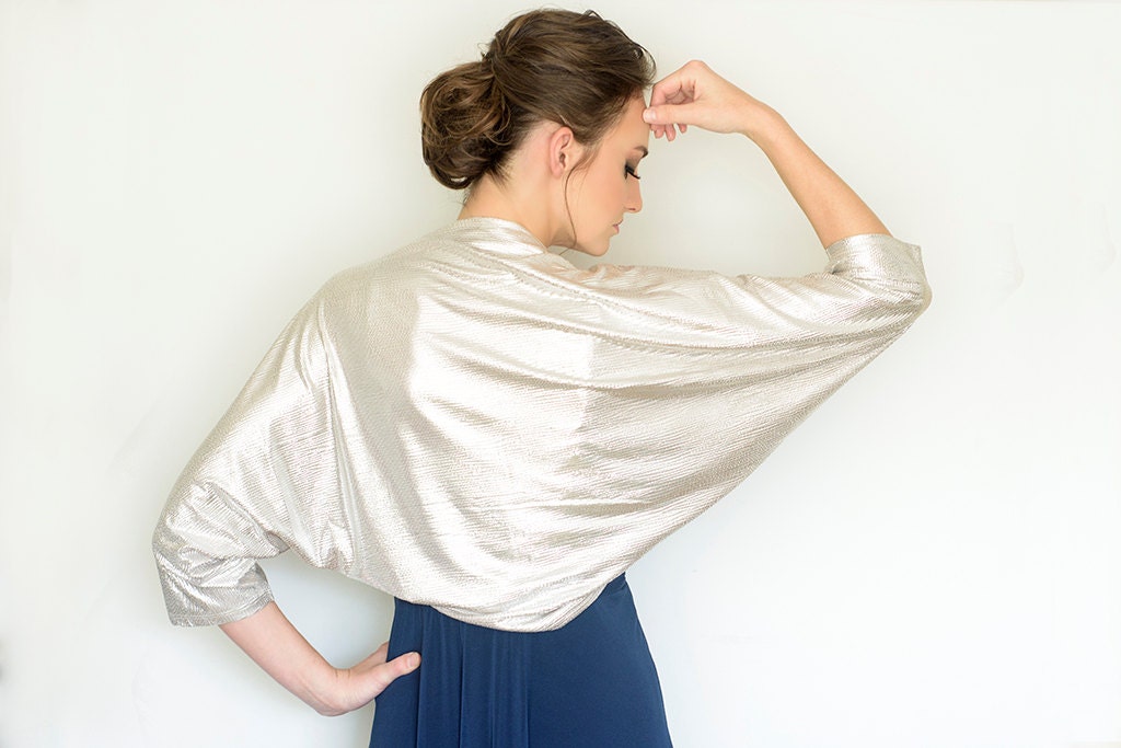 silver evening wraps and shawls