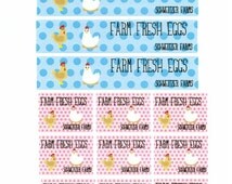 unique egg carton labels related items etsy