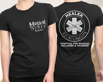 Nurse Harry Potter Shirt, FREE SHIPPING, Harry Potter T-Shirt, St Mungo's Hospital for Magical Maladies and Injuries, Nurse Shirt, Doctor