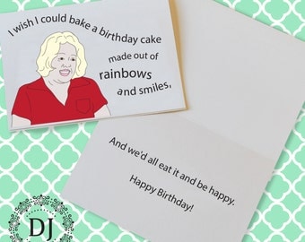 Mean Girls Birthday Card