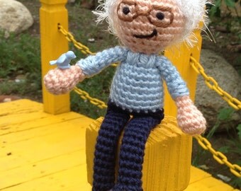 Bernie Sanders doll - feel the bern - MADE TO ORDER