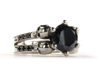 wedding ring ad's with goth's