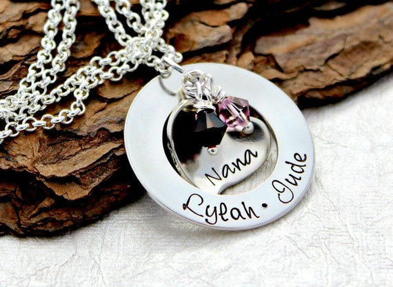 Nana Necklace Grandmother Necklace Grandma by SweetAspenJewels