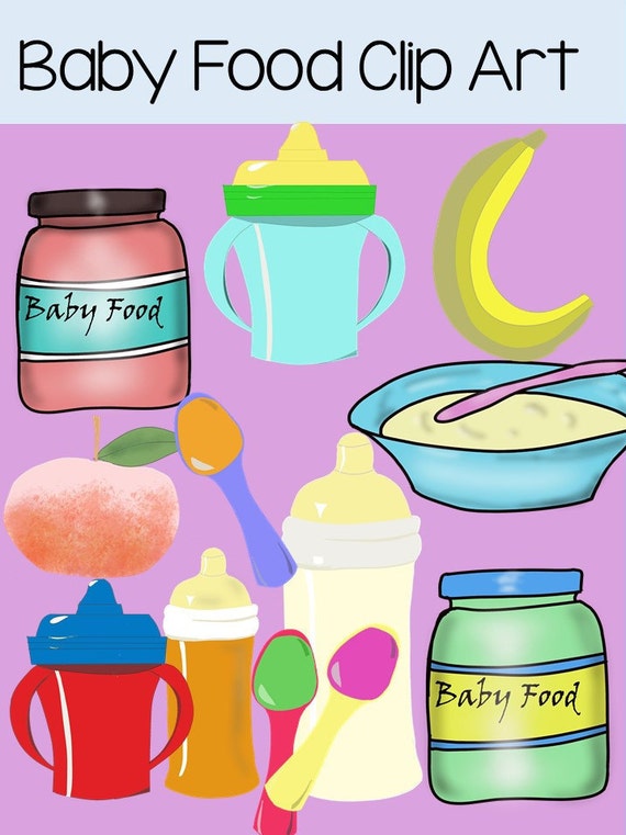 free baby food clip art - photo #3