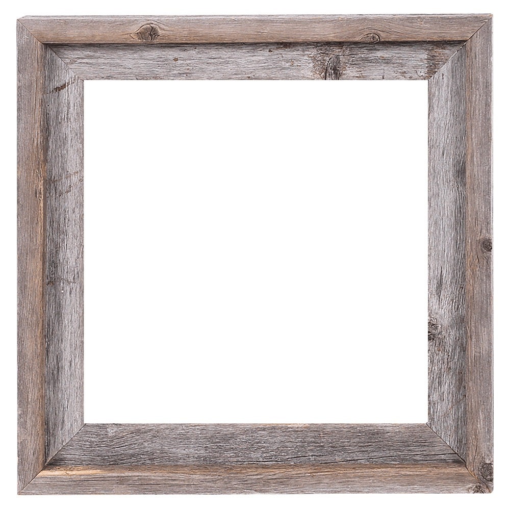 12x12 2 wide Barnwood Reclaimed Wood Open Frame No