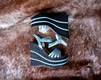 SALE Sparkly 90s Summer Platforms EU37/38