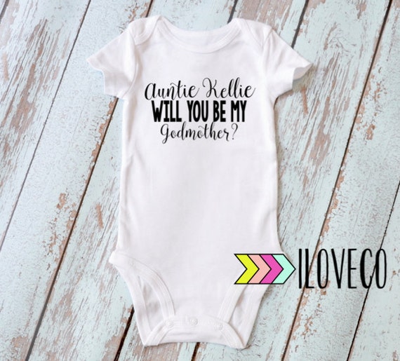 godmother godfather onesie will you be my godmother by godmother godfather onesie will you be my godmother by