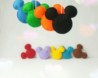 mickey mouse party decorations, mickey mouse birthday, Mickey Mouse banner, Mickey Mouse ornament, mickey mouse magnet, wall decals nursery