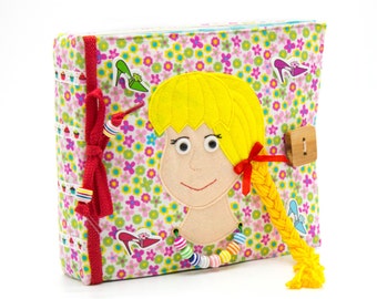 Children's Quiet Book, Busy Book, Eco friendly, soft book,  educational - 6 pages (2-6year) - MiniMom's -