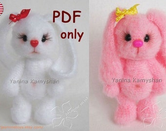 Cute Bunnies, amigurumi crochet pattern