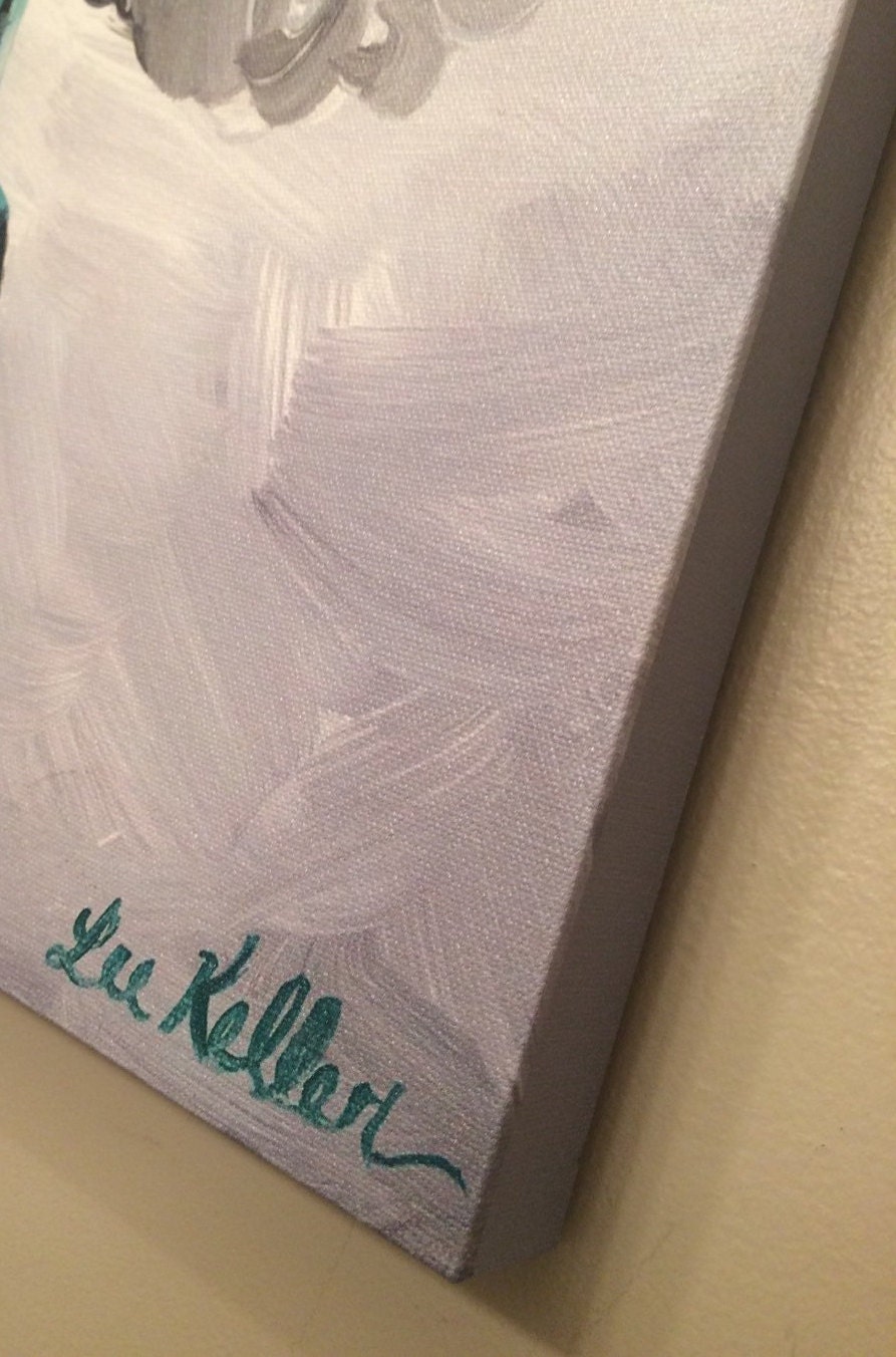 Hydrangea in Mason Jar canvas art print canvas art print from