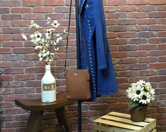 Industrial Coat Rack Stand Vintage Style Clothing Pipe Rack