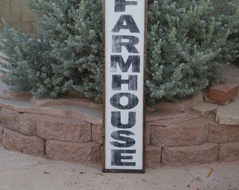 Farmhouse Sign, Farmhouse Decor, Farmhouse Kitchen, Farmhouse Signs, Vertical Sign, Wooden Sign, Custom Wood Sign, Kitchen Sign, Framed Sign