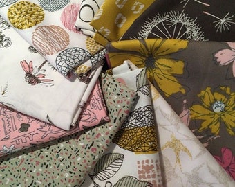Sketchbook Fat Quarter Bundle Art Gallery Fabrics by Sharon Holland