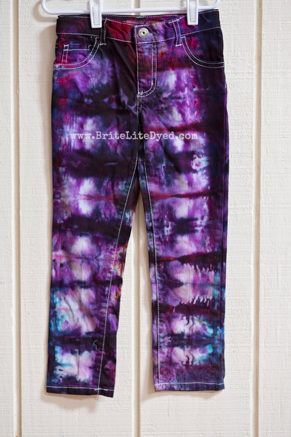 Tiedye Jeans-Tie Dye Denim-Girls 5T-Toddler Jeans-Toddler