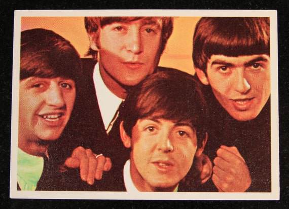 1964 Beatles Color Trading Card 53 Topps Baseball By ThePopVault