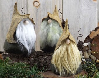 Nordic Gnomes, LORE the Quirky, Scandinavian Gnome, Wool Felt Gnomes, Hostess Gifts, Gifts for Her, Get Well Gifts by The Gnome Makers