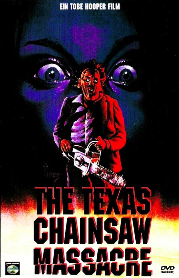 The TEXAS CHAINSAW MASSACRE Movie Poster Horror Leatherface