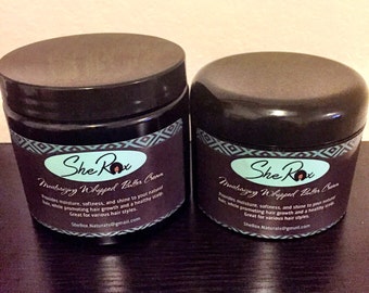Moisturizing Whipped Shea Butter Cream for Hair