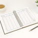 Weekly Planner Printable Vertical Layout A5 by EnchantingEscapes