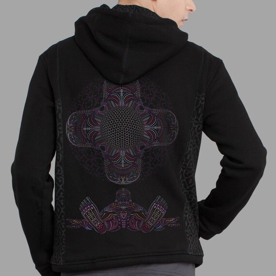 dmt mens hoodies zip up hoodie sacred geometry hoodie dmt mens hoodies zip up hoodie sacred geometry hoodie