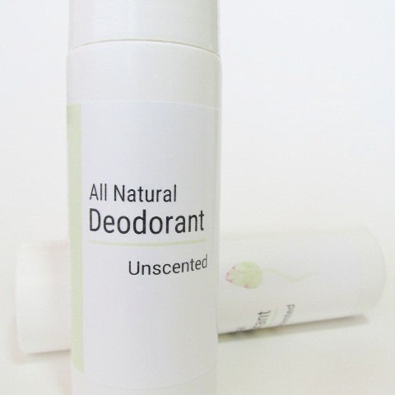 Unscented Deodorant Zinc Natural Roll on by BotanicalNaturals