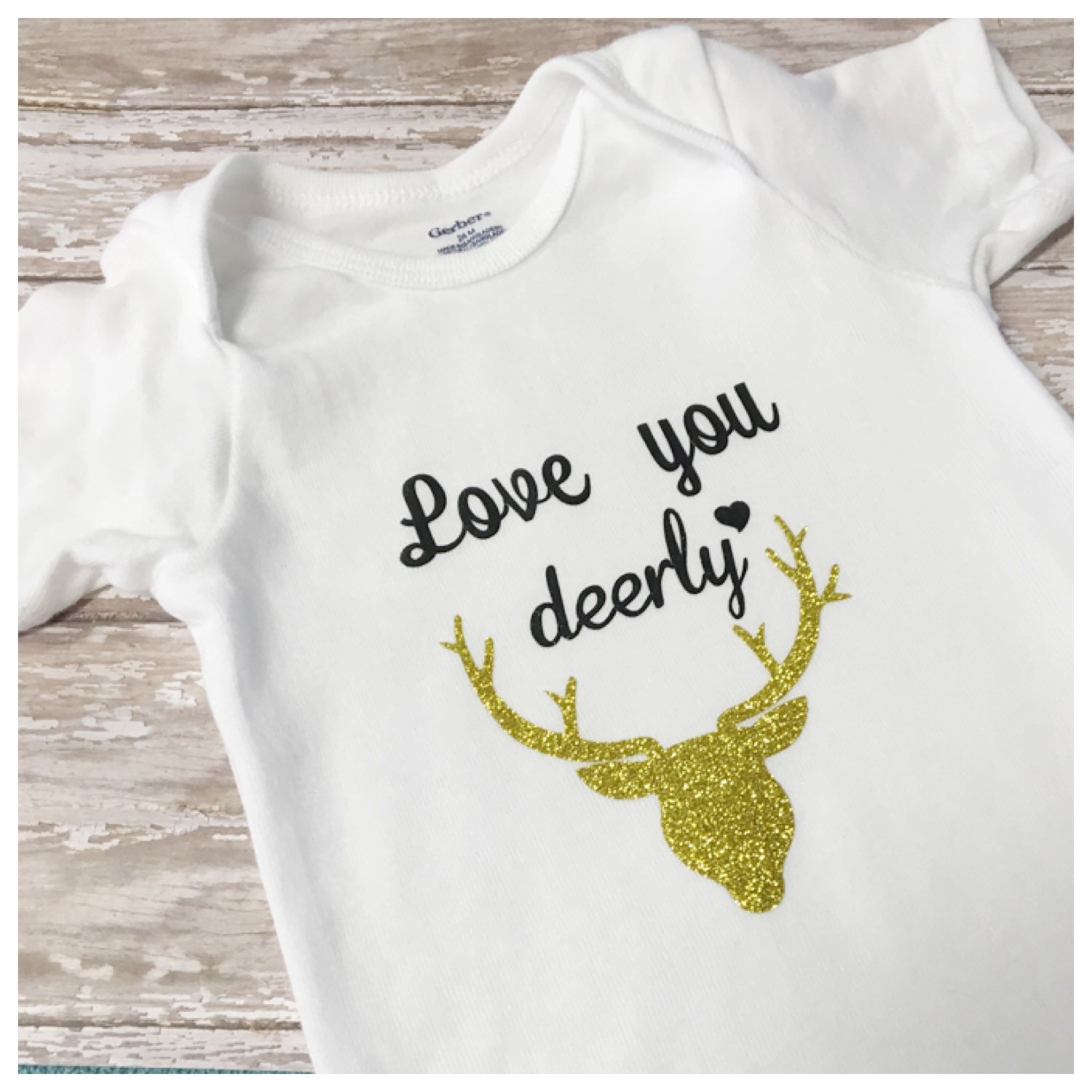 Baby clothing baby deerglitter deerlove