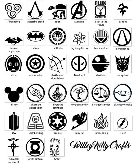 Fandom Decals Vinyl Decals Teens FangirlsFanboys Nerds