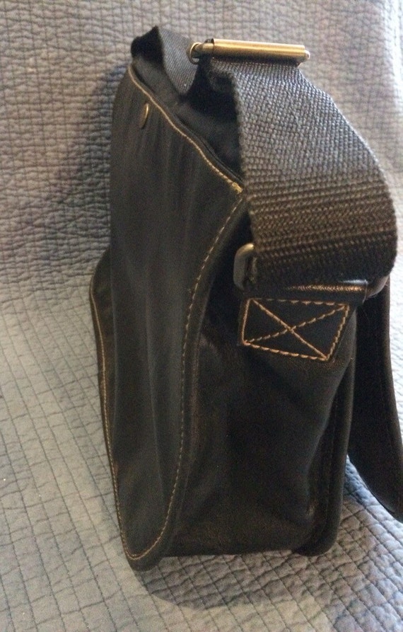 Black Esprit Messenger Bag