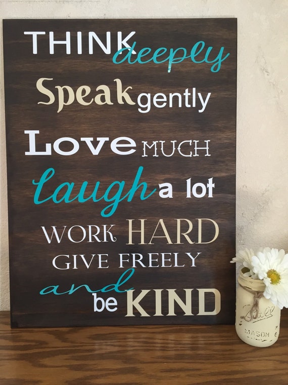 Inspirational home sign Wooden Sign for home