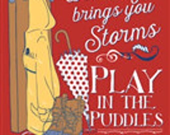 Southern Couture, Like Simply Southern, Play in the Puddles, Fall 2016, Comfort Collection, Red, Long Sleeve, Short Sleeve