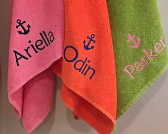 Personalized Kids Towel