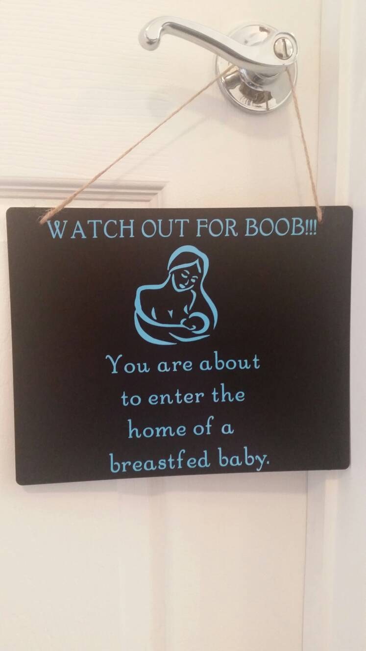 Breastfeeding sign